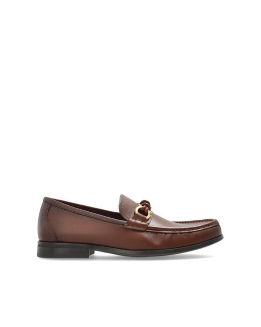 Ferragamo Brown "Alain" Loafers for men