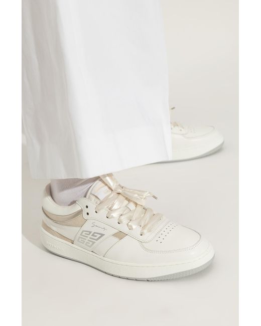 Givenchy White Sneakers With Logo