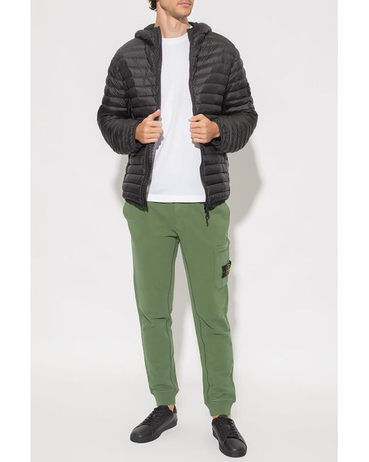 Stone Island Cotton Sweatpants With 