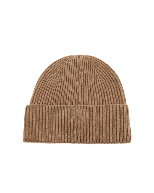 Moschino Black Cap With Logo