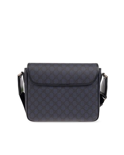 Gucci Blue 'ophidia Medium' Shoulder Bag, for men