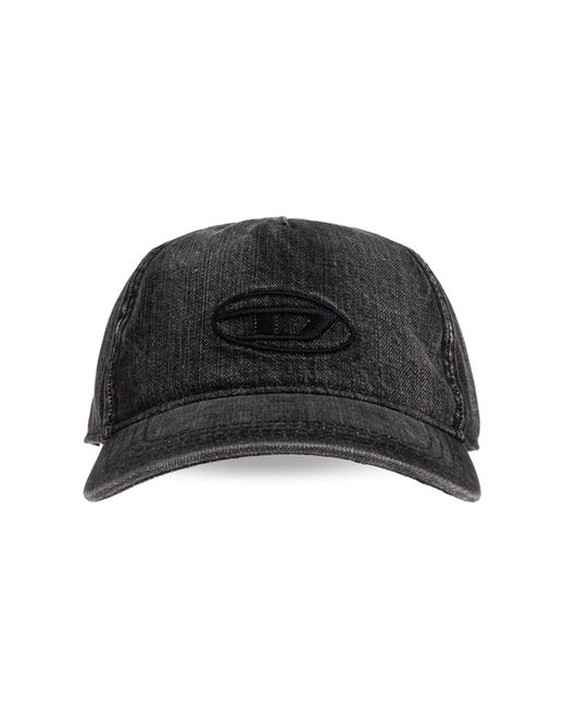 DIESEL Black Baseball Cap 'C-Enic' for men