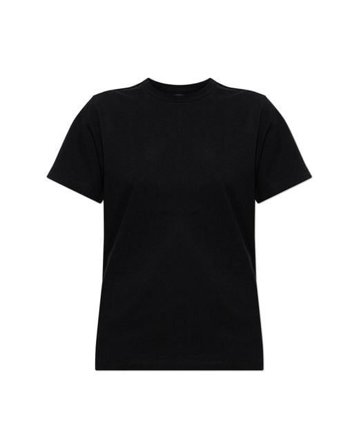 Isabel Marant Black T-Shirt "Zewel"