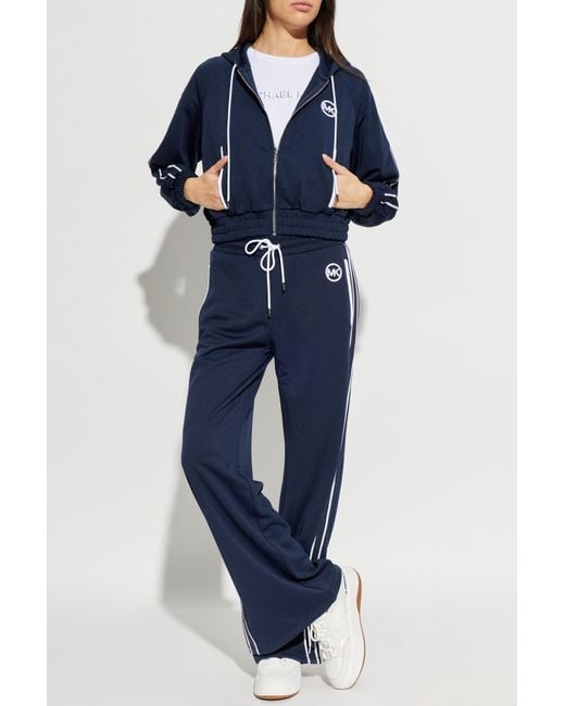 MICHAEL Michael Kors Blue Sweatshirt With Logo