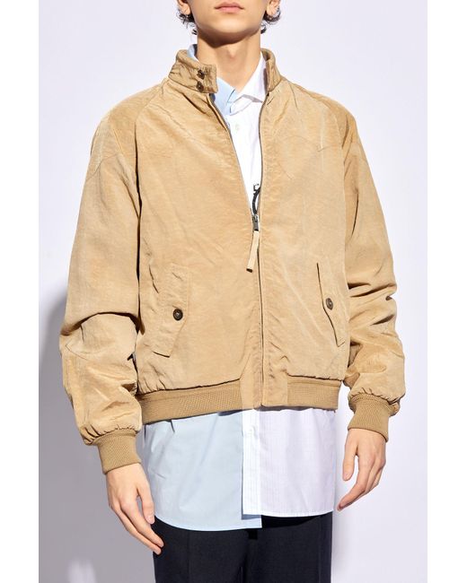 Maison Margiela Natural Jacket With Stand Collar, for men