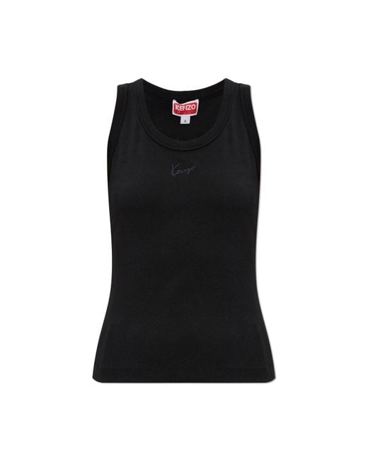 KENZO Black Top With Z Logo