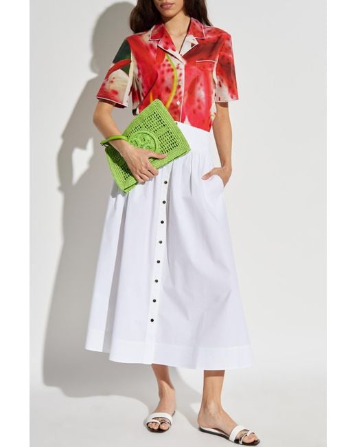 Tory Burch Red Shirts