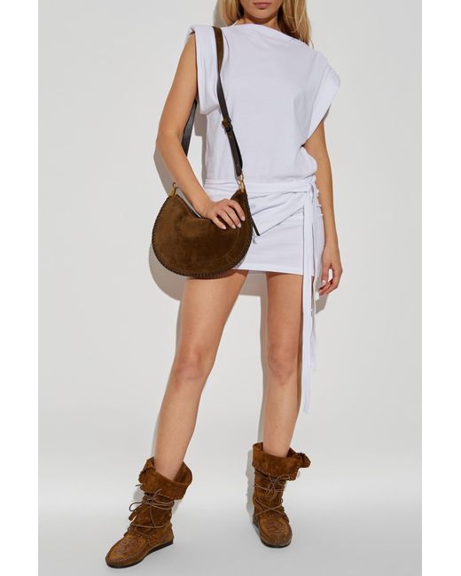 Isabel Marant White Dress 'Marielle'
