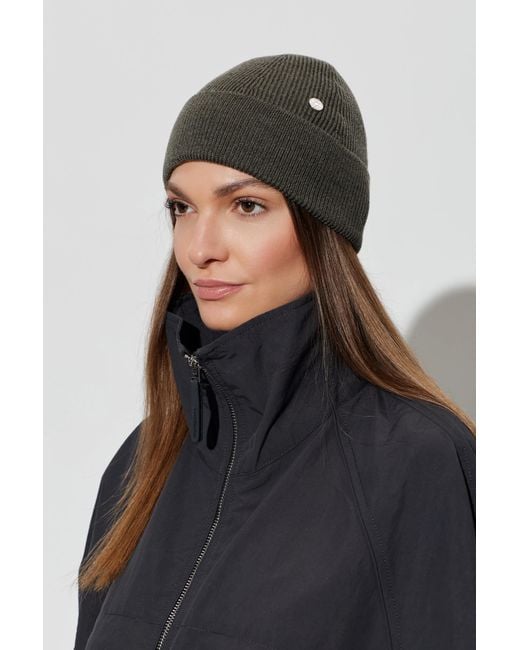 Acne Black Wool Hat