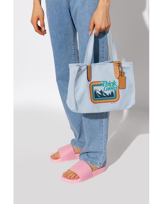 COACH Shopper Bag in Blue