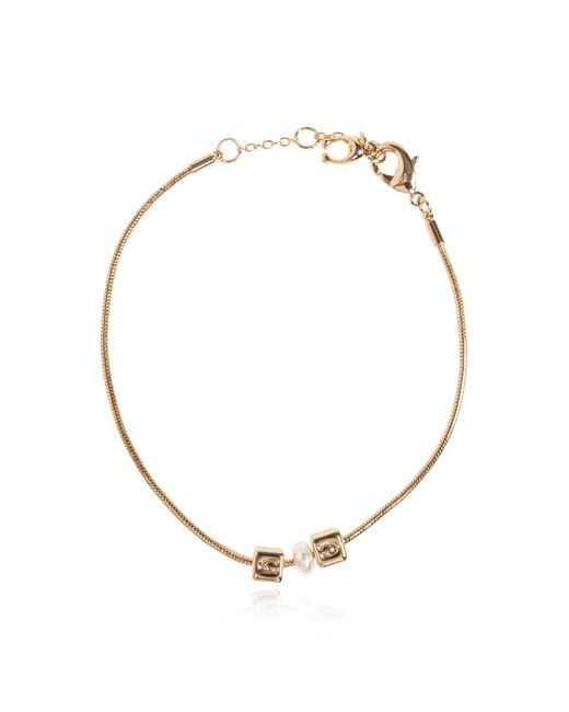 COACH Metallic Charm Bracelet