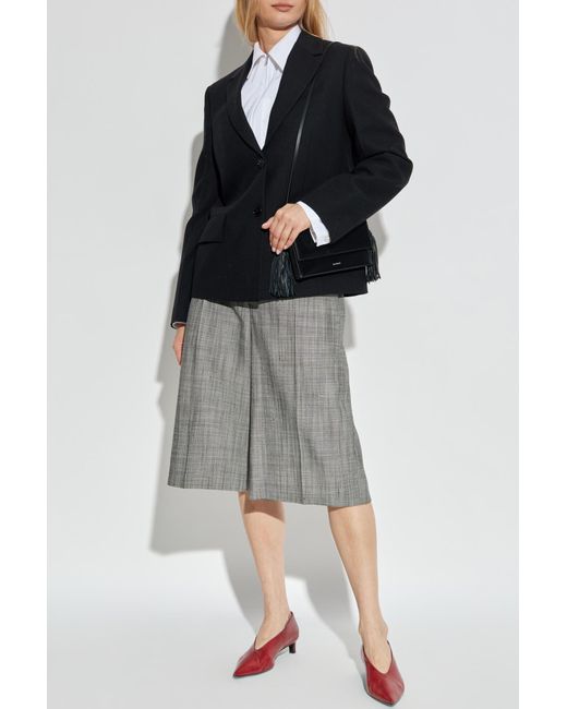 Jil Sander Black Wool Blazer