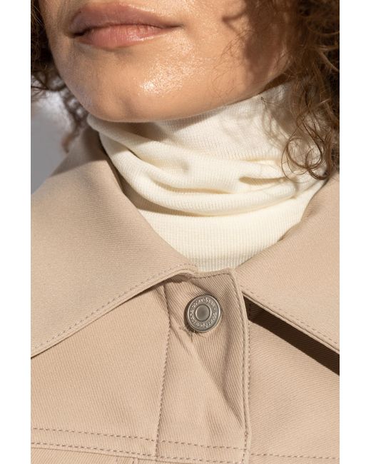 Maison Margiela White Woolen Snood