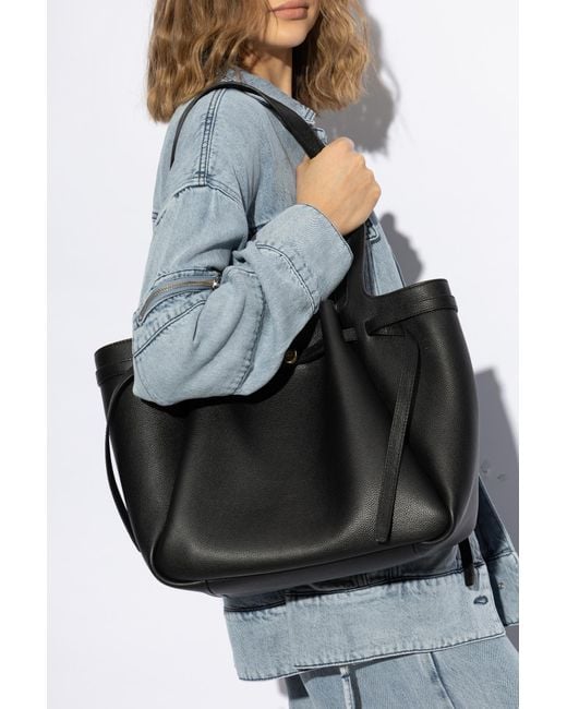 Tory Burch Black Romy Large Tote Bag