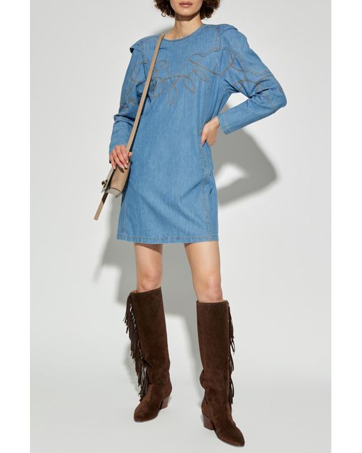 Munthe Blue Denim Dress