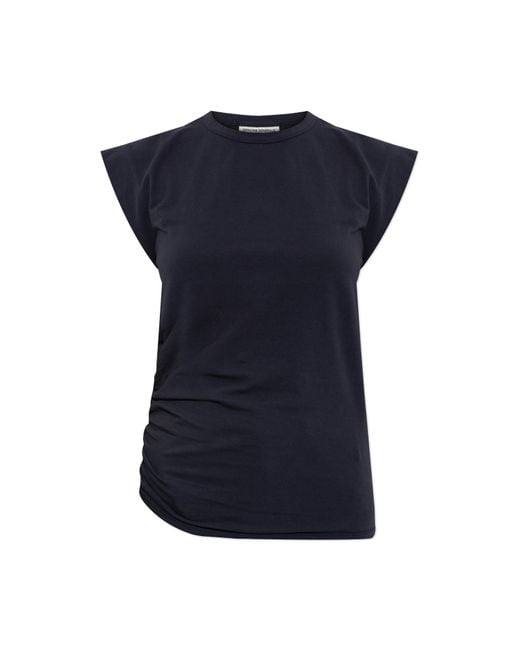 Officine Generale Blue Short-Sleeve T-Shirt