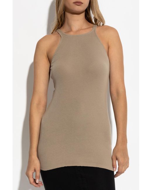 Rick Owens Natural Top "Racer"