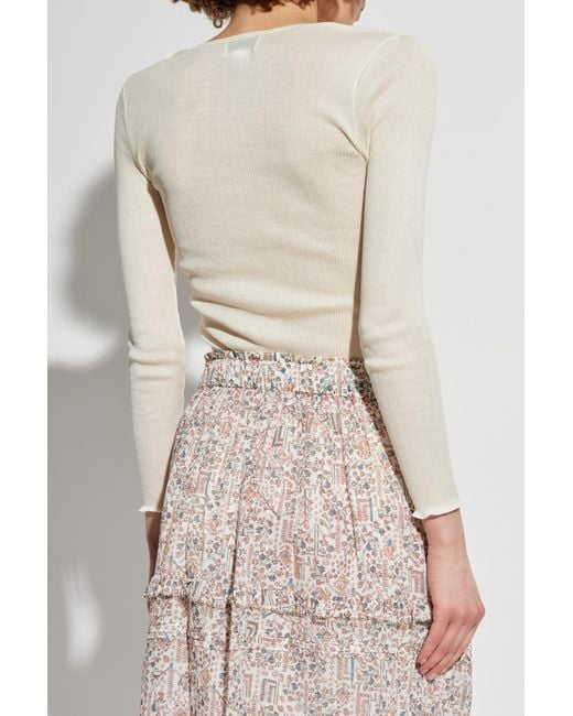 Isabel Marant Natural Skirt "Diya"