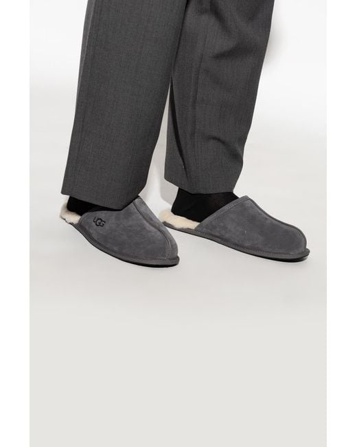 Ugg Gray 'Scuff' Slides for men