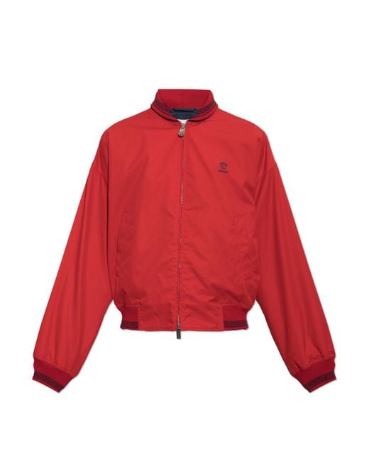 Versace Red "Bomber" Type Jacket for men