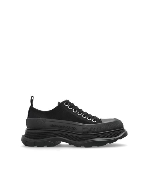 McQueen Black Platform Sneakers