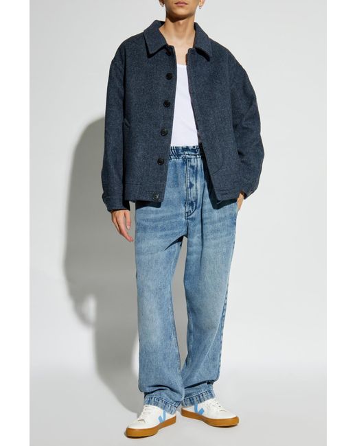 Isabel Marant Blue Jacket 'Simon' for men