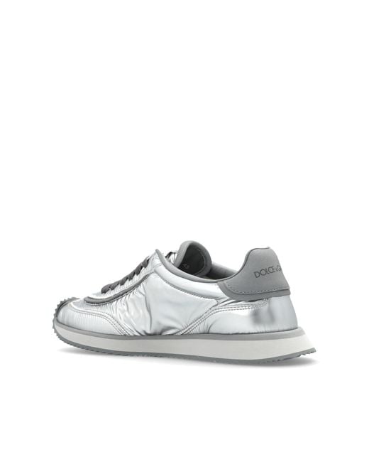 Dolce & Gabbana Black Sports Shoes "Dg Cushion"