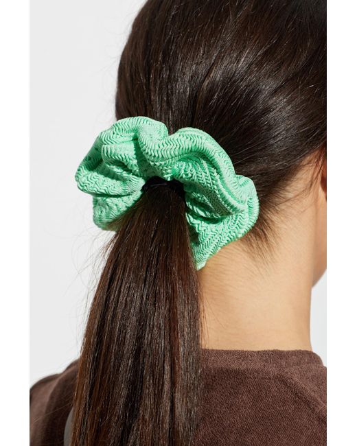 Paramidonna Green Hair Scrunchie