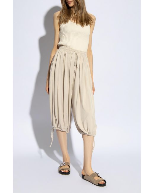Totême  White Relaxed-fitting Trousers,