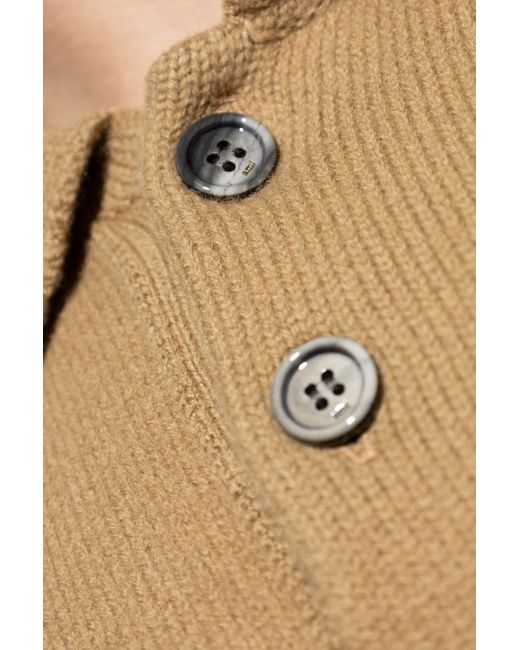AMI Natural Wool Polo
