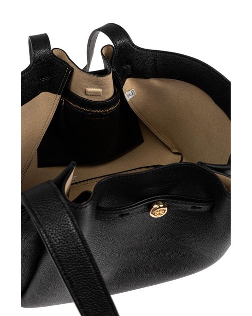 Tory Burch Black Romy Large Tote Bag