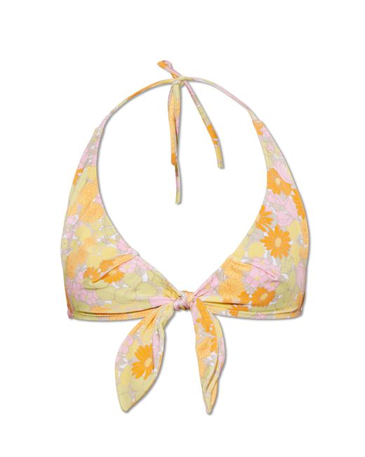 Chloé Metallic Bikini Top