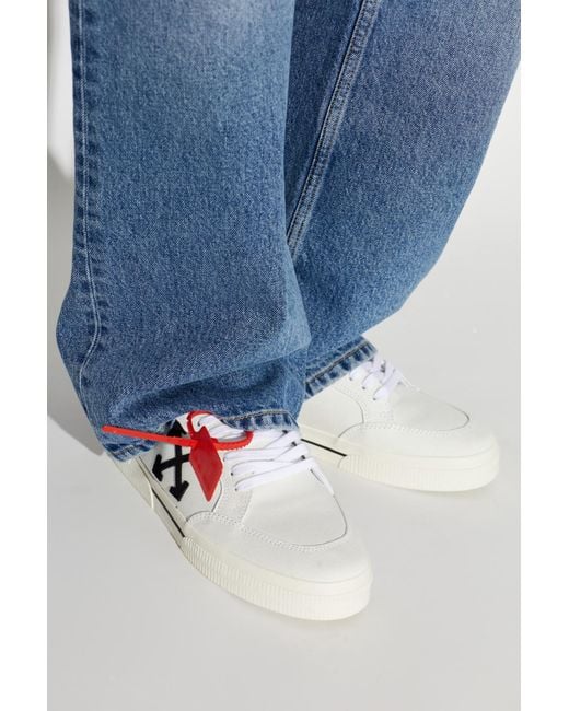 Off-White c/o Virgil Abloh White 'Vulcanized Low' Sports Shoes for men