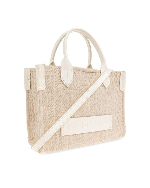 Balmain Natural Bag 'B-Army Small'