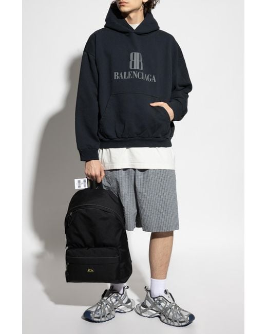 Balenciaga Black Hoodie for men