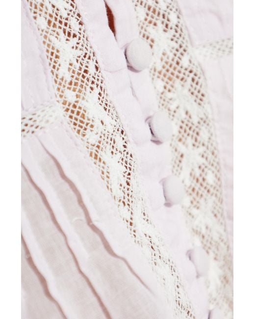 LoveShackFancy White Top 'Aleni'