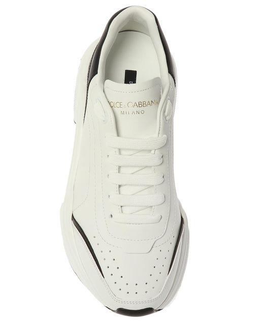 Dolce & Gabbana White 'daymaster' Sneakers,