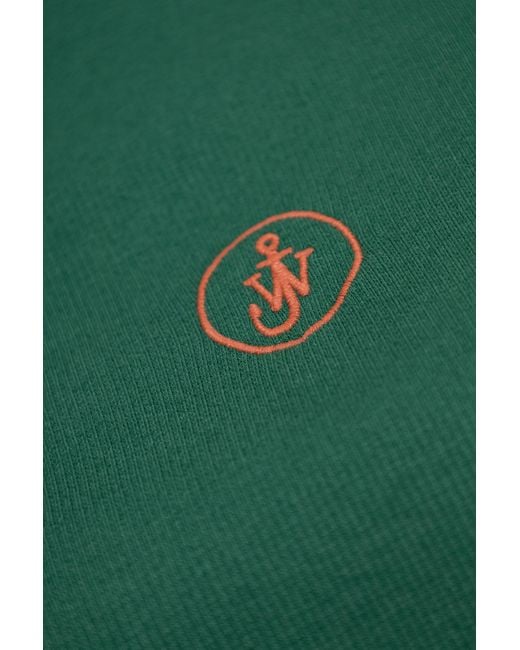 J.W. Anderson Green Long-Sleeved Top
