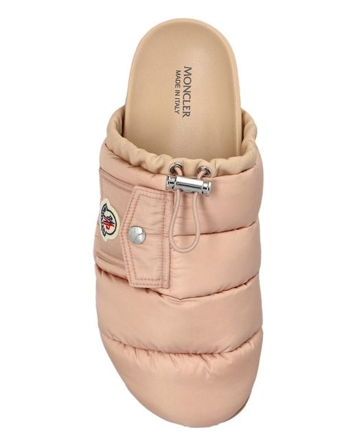 Moncler Pink Slides Mon