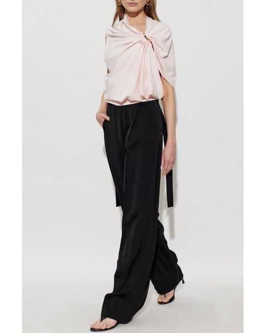 Sportmax Pink Top "Lacuna"