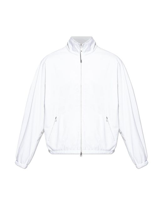 Courreges White Jacket With Logo for men