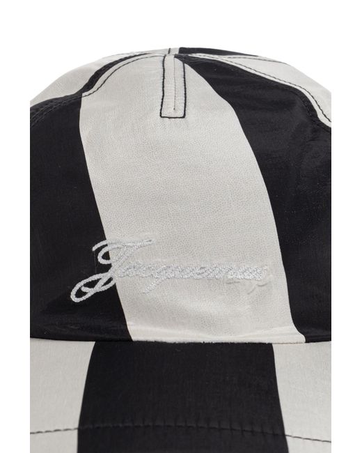 Jacquemus Black Baseball Cap