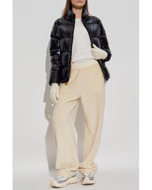 Moncler Black Down Jacket 'Abbadia'