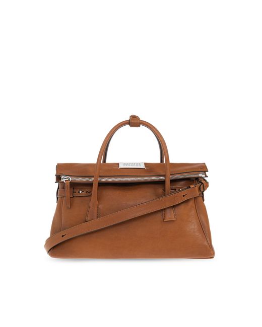 Maison Margiela Brown Handbag '5Ac'