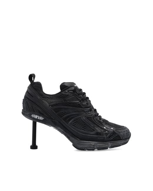 Balenciaga Black 'x-pander' Heeled Sneakers