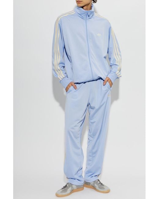 Adidas Originals Blue Sweatshirt With Logo for men