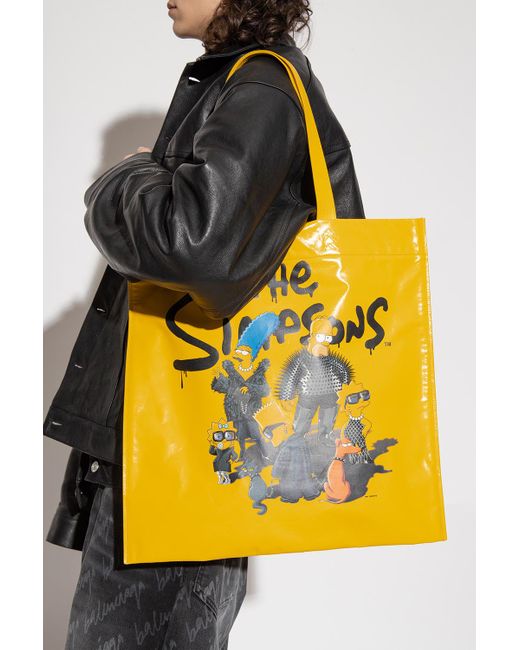 Balenciaga Yellow X The Simpsons for men