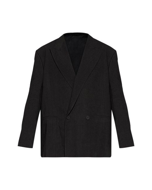 Studio Nicholson Black 'Daburu' Blazer for men