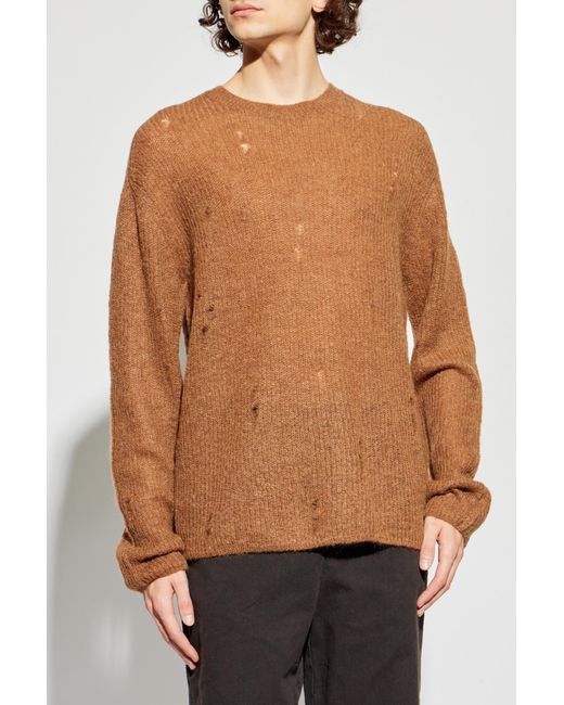AllSaints Brown "Edgin" Sweater for men