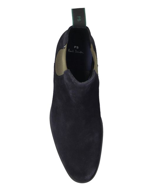 Paul Smith Blue Boots 'Augustus' for men